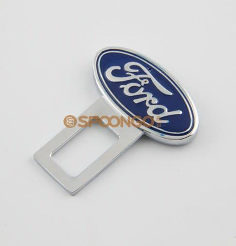 福特翼虎嘉年华翼搏汽车安全卡夹钥匙卡扣插扣保险带插片插销插口