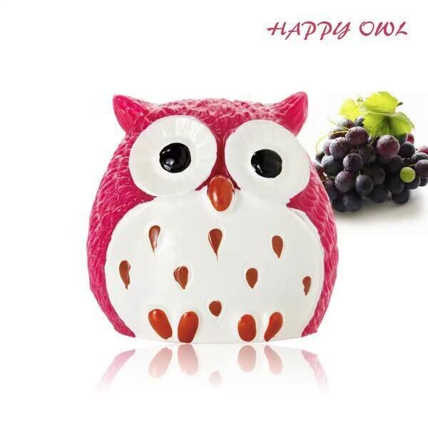 HAPPY OWL 快乐猫头鹰 极润护唇膏-紫爱葡萄1.5G台湾官网直邮进口