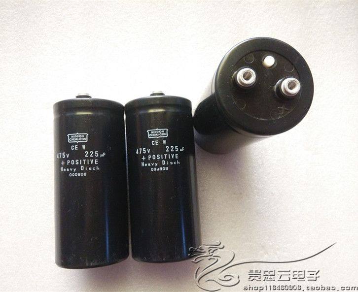 Original Japanese chemical NCC emergency discharge 475V225UF magnetizer energy storage welding machine capacitor fine color