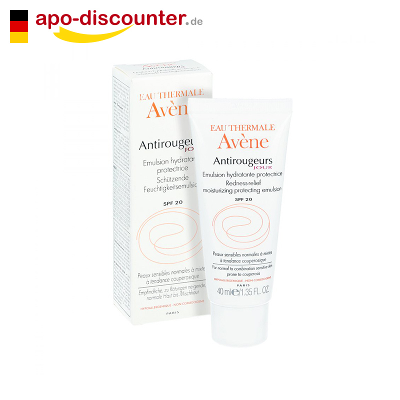 Avene/雅漾修红保湿乳 SPF20敏感中性混合性 舒缓泛红 40ml