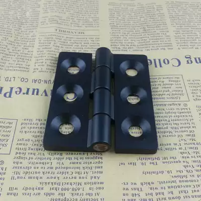 Haitan thickened hinge Distribution cabinet hinge Distribution box hinge Equipment door hinge Black hinge 80x65