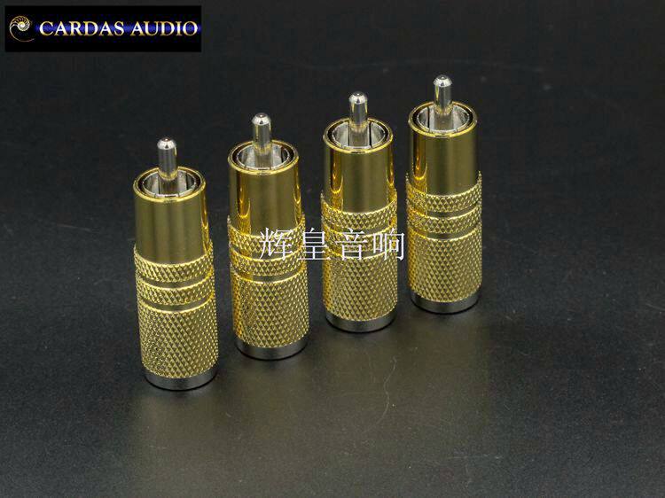 American CARDAS GRMO brass rhodium plated RCA signal plug 135 yuan only