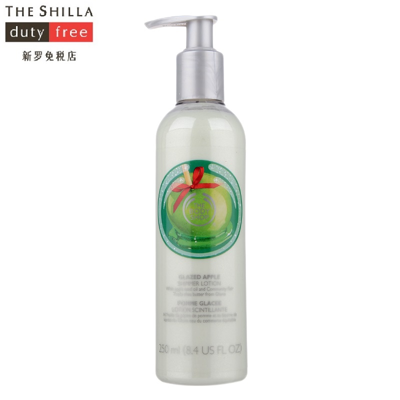 [THE SHILLA/新罗免税店]The body shop/美体小铺 青苹果润肤露