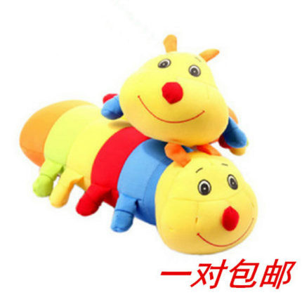 汽车用品 汽车饰品摆件 竹炭包  毛毛虫竹炭包吸附甲醛去除公仔