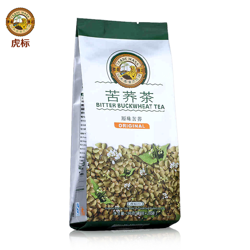 【天猫超市】香港虎标苦荞茶原味 荞麦茶花草袋泡茶包 196g