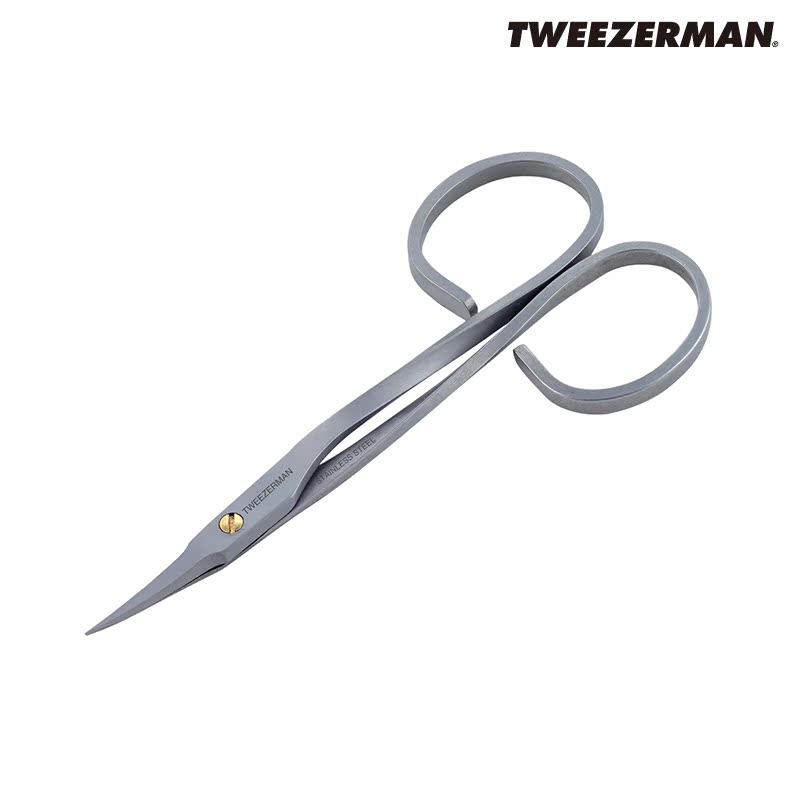 TWEEZERMAN双立人 微之魅 美甲工具表皮剪刀不锈钢3004