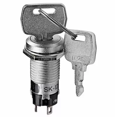 SK-12BA Japan nkk switches SK12BAW01 Keylock Switches SK12BA