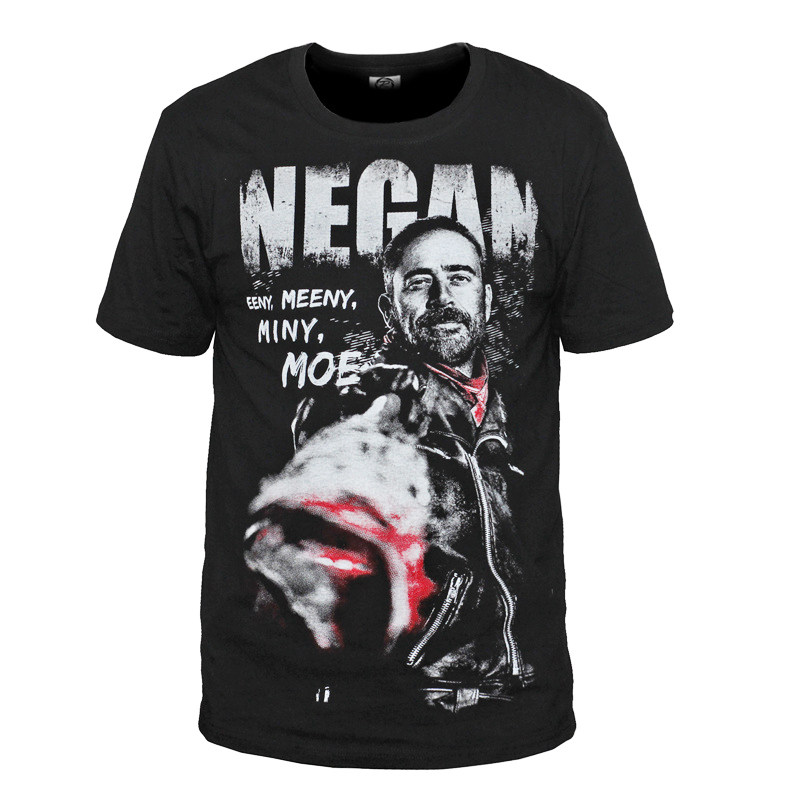 Walking Dead The Walking Dead anti-Piegun NEGAN T-shirt printed baseball clothes