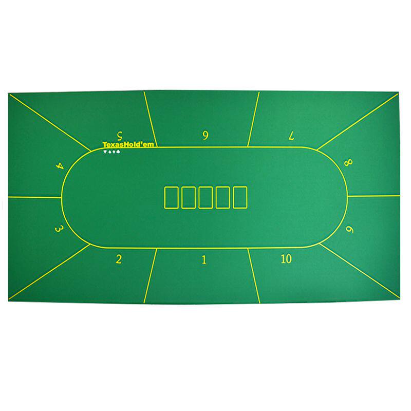 90 * 180cm shuttle ha Texas poker table cloth 10 people with unwoven cloth game table cloth thickened sturdy