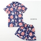 Đồ ngủ nữ mùa hè tươi mát gạc cotton mỏng ngắn tay ngắn quần áo dịch vụ nhà phù hợp có thể được mặc các kiểu đồ bộ may đẹp Bên ngoài ăn mặc