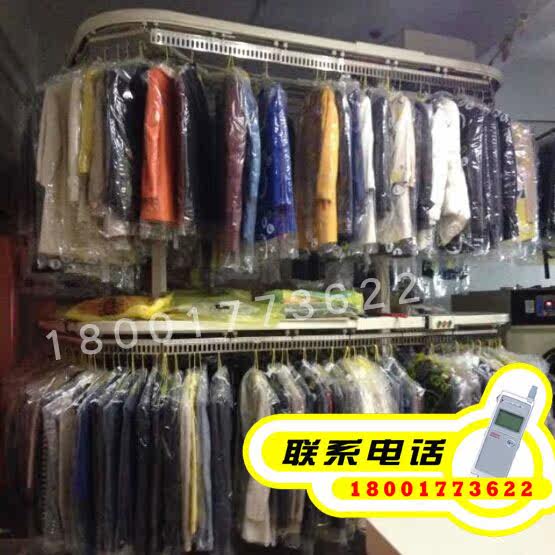 Dry cleaner clothing conveyor line Double-layer two-layer O-type automatic clothing conveyor line rotary hanger conveyor machine
