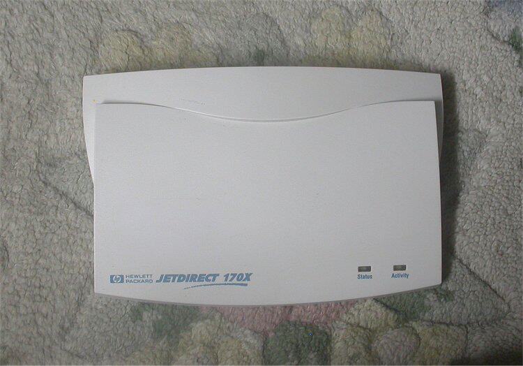 Original fit HP Jetdirect170X print server support and port printer to keep real goods normal 