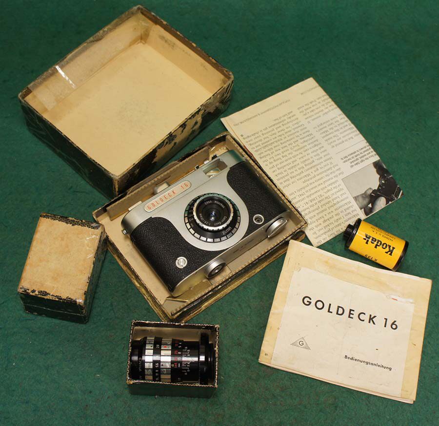 Goldammer Goldeck 16, two heads