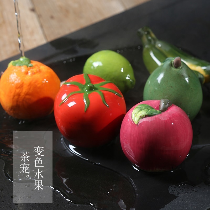Furnishing articles pet boutique auspicious industry purple color tea to raise crabs mussels animal zen creative ceramics