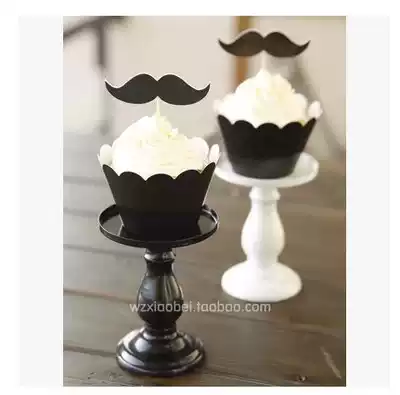 European-style metal single cake tray Snack tray West point tray Wedding cake rack Dessert tray