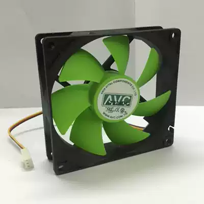 Green Leaf 9cm 3-pin single fan 9cm silent fan