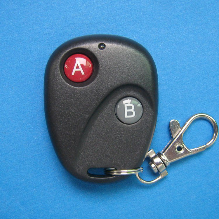 315M bek two keys wireless remote control EV1527 learn code garage door roll gate fence machine 2 key transmitter