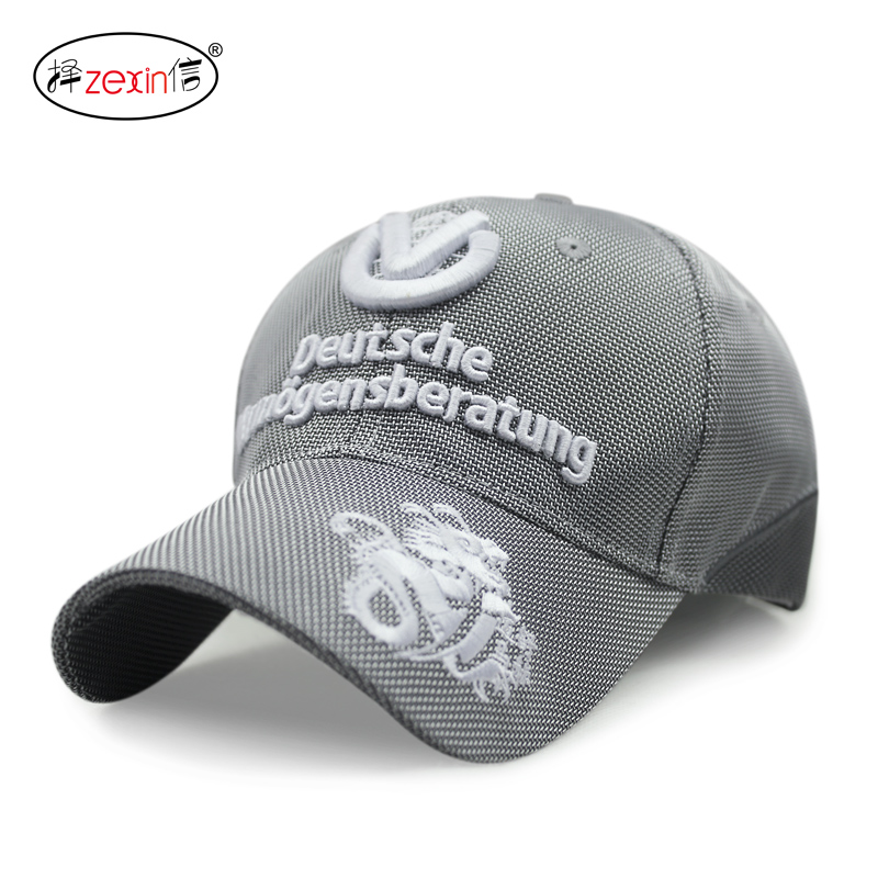 Hat Men's Star Same Signature Racing Hat Stereo Letter Embroidered Cap Outdoor Sports Baseball Hat