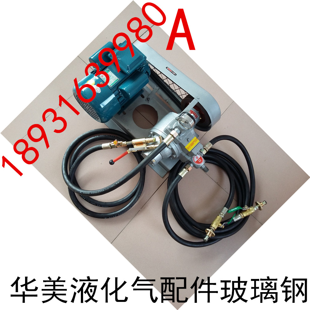 Liquefied petroleum gas filling pump small gas pump personal special 220 volt air guide pump 48 volt air head