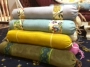 Lingling thẩm mỹ viện chân dài với gối sức khỏe massage bảo vệ cổ gối kẹo tròn chân gối bởi gối chân - Gối gối văn phòng