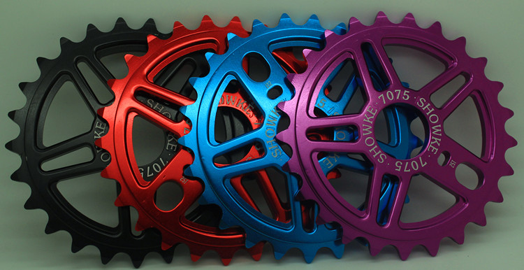 SHOWKE 25T CNC 7075 Aluminium BMX BMX BMX