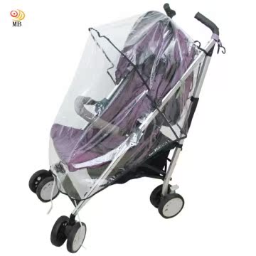 月阳 月阳通用型超厚儿童推车防雨罩防风罩遮雨罩 P100B