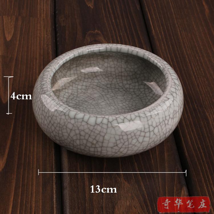 Jingdezhen porcelain Wenfang Four Treasures Gift porcelain open sheet technique Porcelain Small ceramic brush pen wash