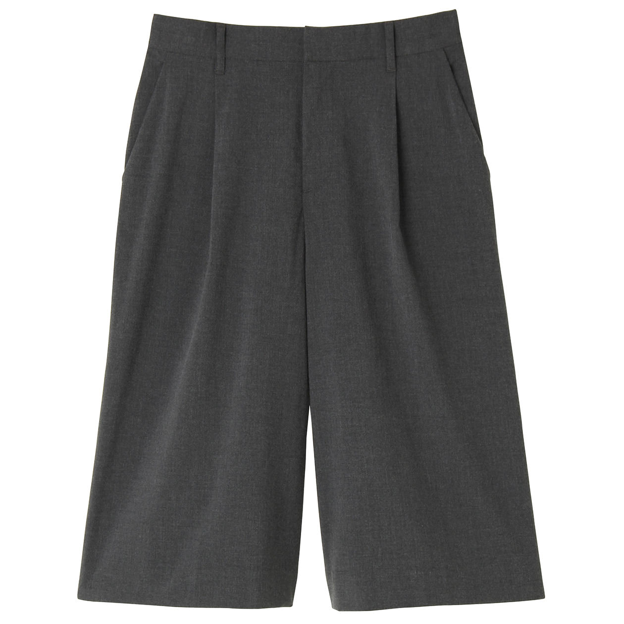 无印良品 MUJI 女式 粘胶纤维混高卓牧人裤