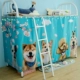 [Special] đầy đủ 99 bởi 50 con chó đáng yêu rèm cửa ký túc xá ngủ vẽ tay vải màu vỏ giường hoạt hình giường - Bed Skirts & Valances