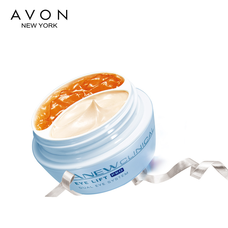 Avon/雅芳新活双效靓眼精华10克*2 滋润眼周 无痕抗老 淡化细纹