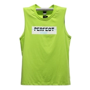 Mùa hè áo vest nam cotton rộng tay áo rộng tay áo thể thao trả bóng rổ thủy triều nam rộng vai áo vest mồ hôi