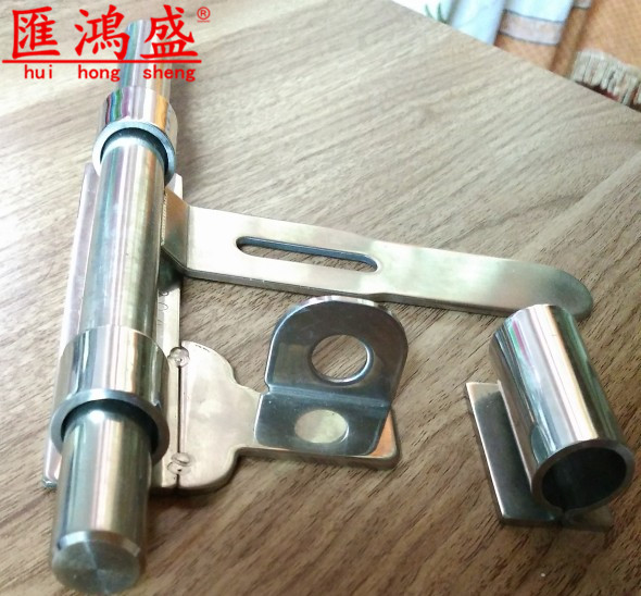 Pure 304 solid stainless steel pins big door bolted door nose door Bull Door Chain Buckle never rusted 24 cm plus coarse