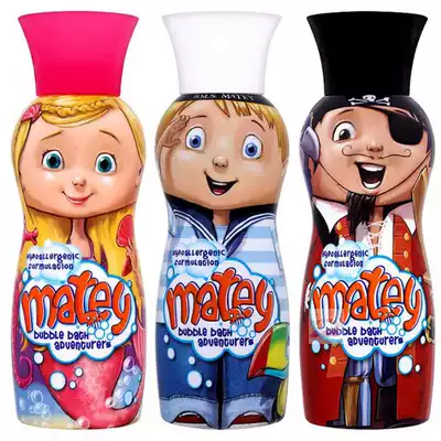 British Matey Princess Prince children's bubble bath bath lotion 500ml original imported 3 optional 1