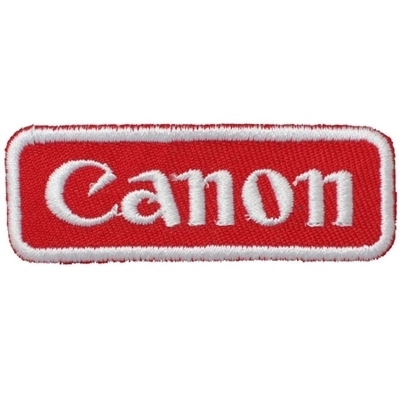 Canon logo armband layout Clothing embroidery label label Magic embroidery stamp can be customized