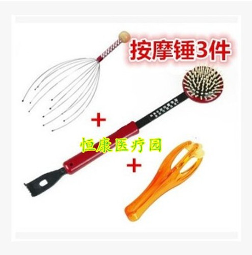 Health-preserving hammer, legs, back, shoulders and neck massage stick