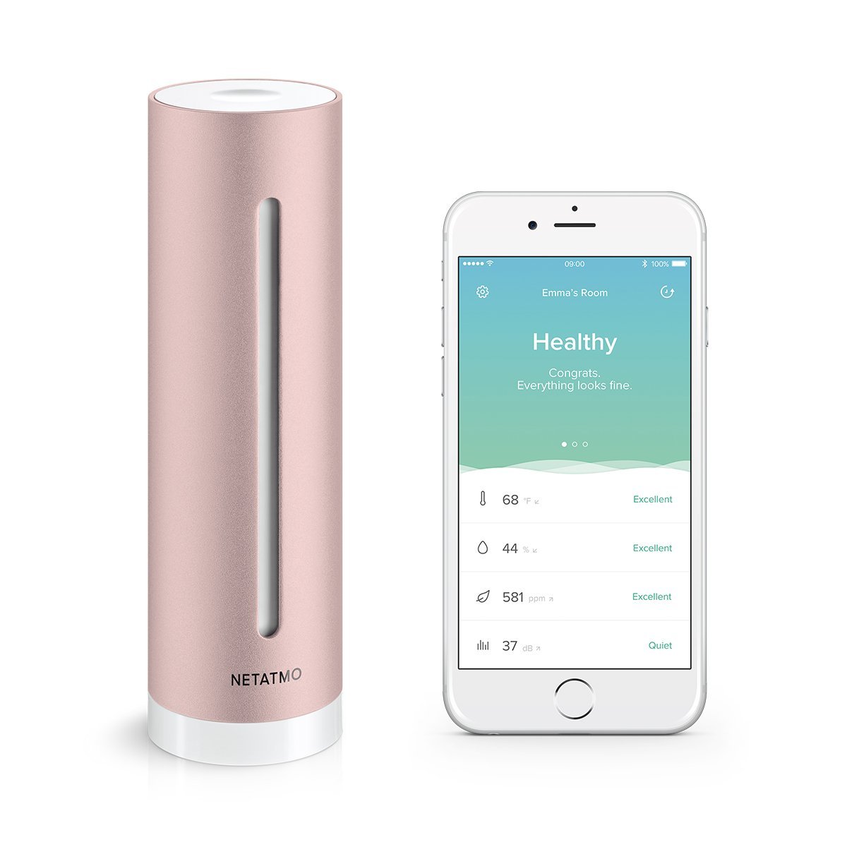 Netatmo Healthy Home Coach Intelligent Indoor Environment Detector homekit