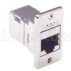 L-com fully shielded ultra-class 6 metal network adapter ECF504-SC6A