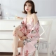 Mùa xuân, mùa xuân và mùa thu, đồ ngủ bằng lụa, sling gợi cảm, áo sơ mi lụa băng mùa hè nữ, váy ngủ, áo ngủ, dịch vụ gia đình hai mảnh - Giống cái đồ lửng mặc nhà Giống cái
