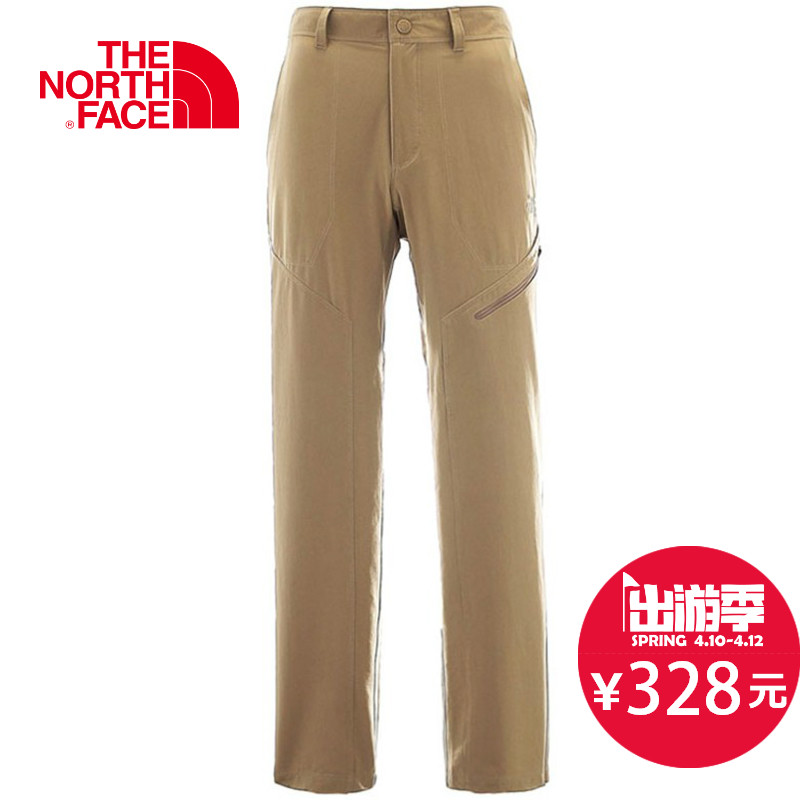 THE NORTH FACE/北面 户外男款轻便速干长裤 徒步登山休闲裤 A9D1