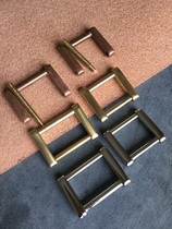 Seiko pure copper square buckle detachable mouth word buckle BK101 domestic quality is better than imported goods