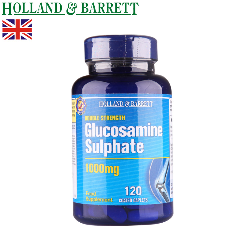HollandBarrett/HB荷柏瑞 葡萄糖胺营养片 改善关节痛 保护关节