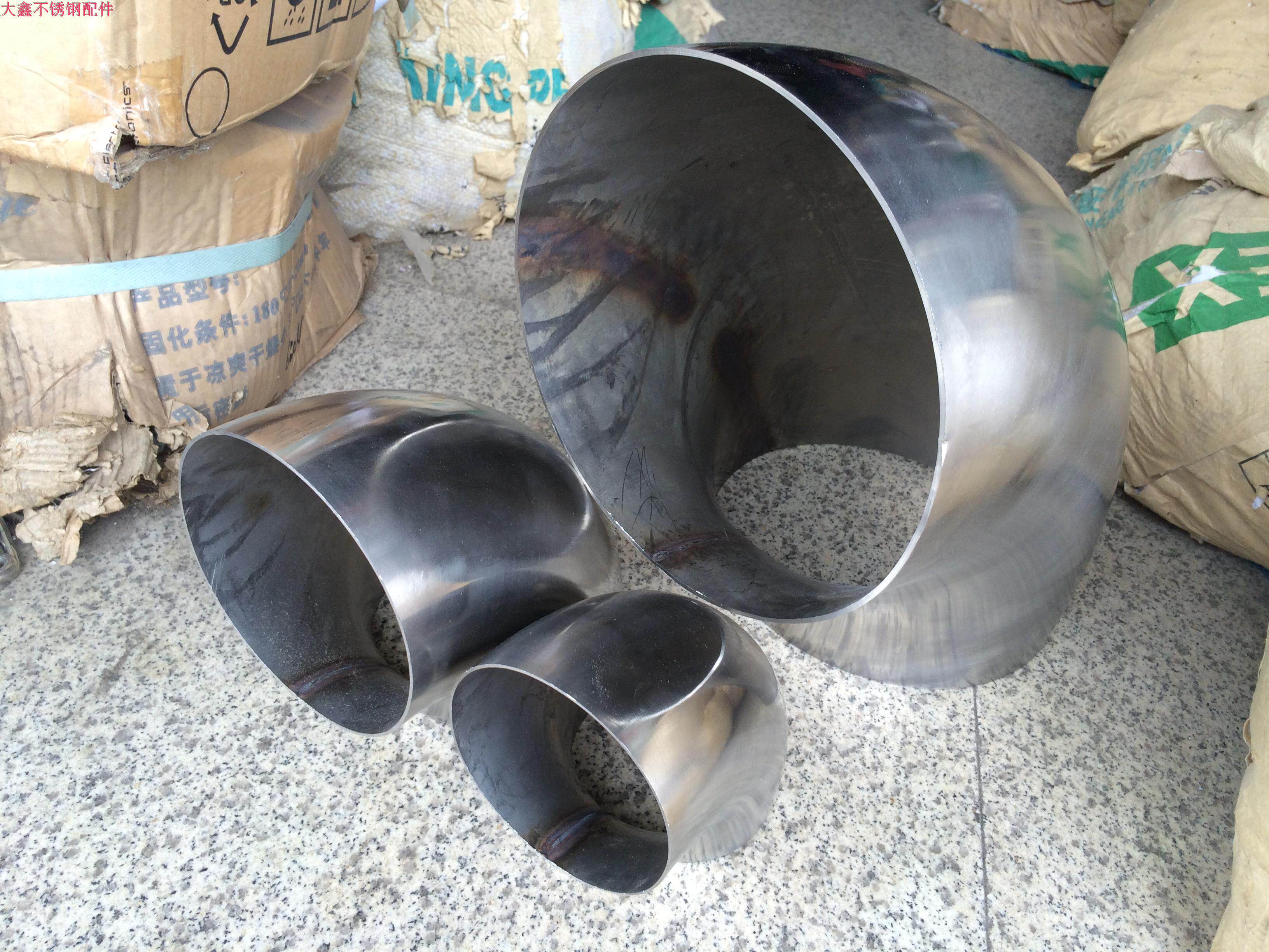 16mm-219mm stainless steel 90 degree elbow connection elbow welding elbow polished decorative hardware accessories