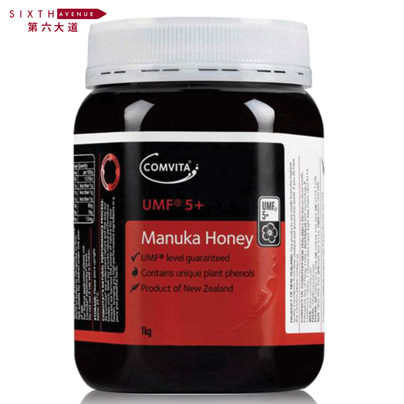 Comvita康维他纯天然麦卢卡养颜蜂蜜UMF5+ 1kg
