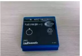 German HBC battery FUB 9NM Trinity Zhonglian Pump Car Driving Kony Remote Control Battery