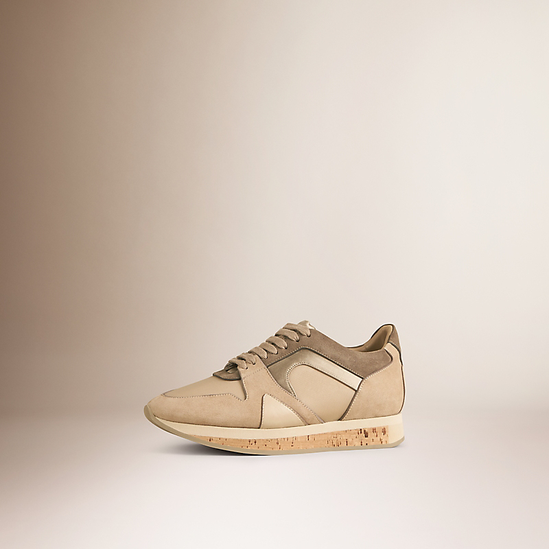 BURBERRY/博柏利The Field - 麂皮网布菲尔德运动鞋 40031561