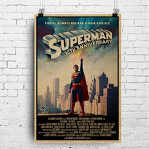 Customized movie poster Superman Superman Christopher Reeve 40*60cm retro classic film