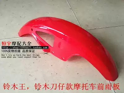 Locomotive GS125 Diamond leopard silver leopard 125HJ125 front fender fender front guard accessories