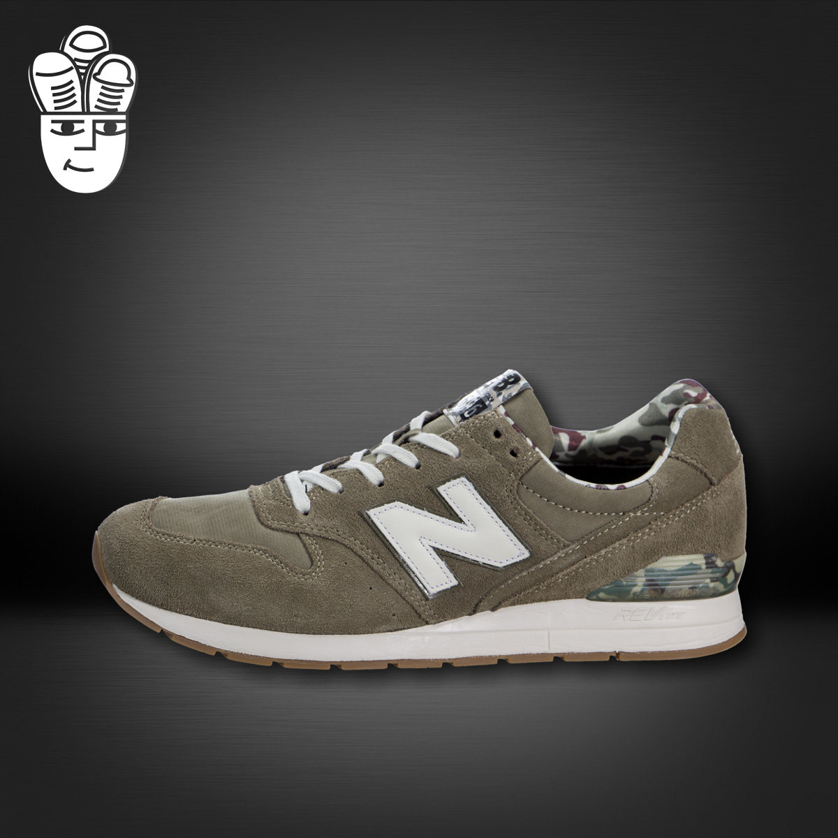 New Balance 696 NB男子复古跑鞋 限量运动休闲鞋 mrl696fk