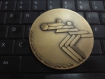 1984 Los Angeles Olympic Games Bronze Medal produced by the Israeli Olympic Committee 70 mm in diameter
