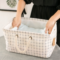 Home drawstring square dustproof storage basket storage box Clothes quilt finishing bag Oversized moving luggage packing bag